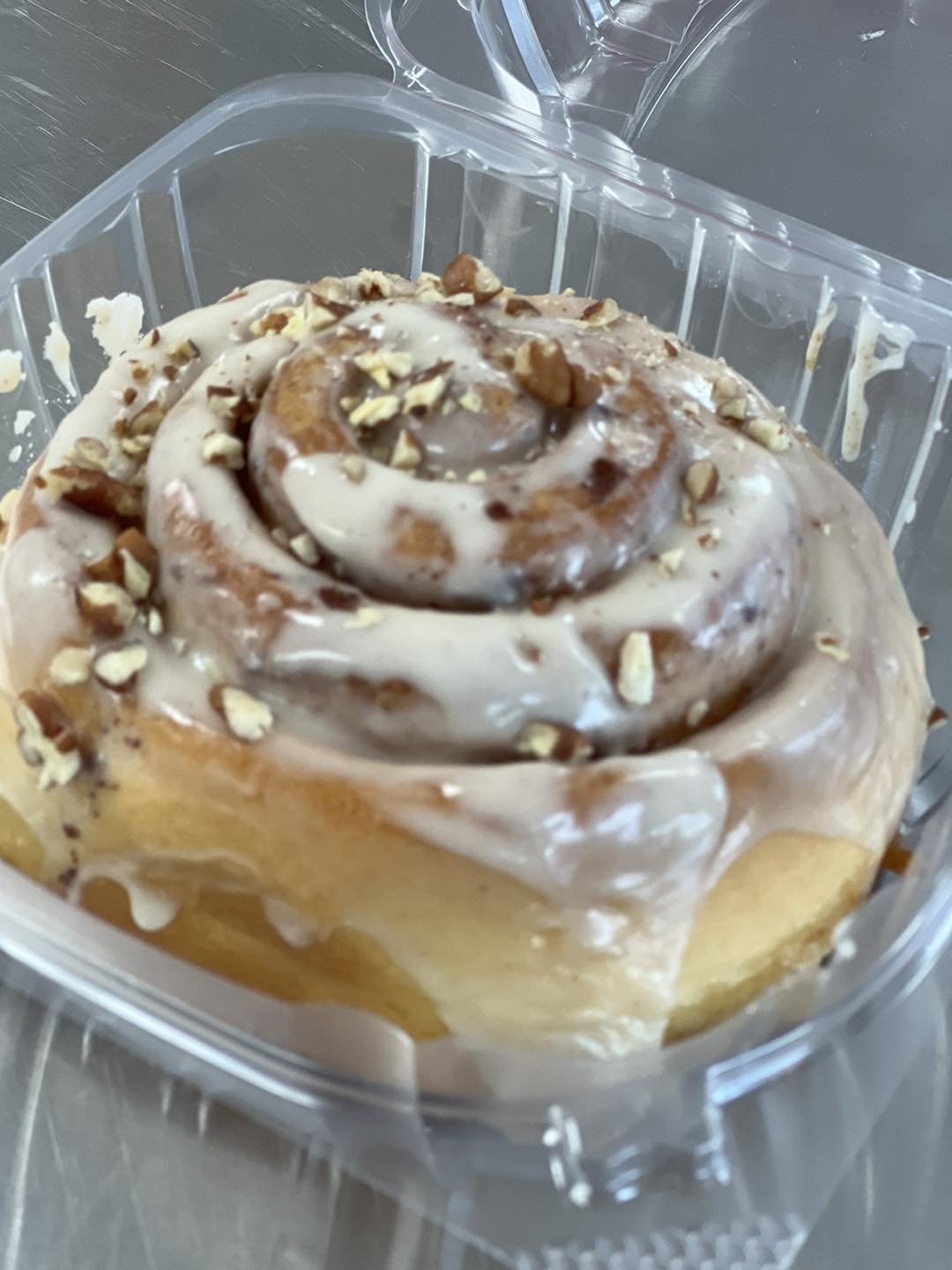 The best cinnamon roll, Salmon Harbor Cafe